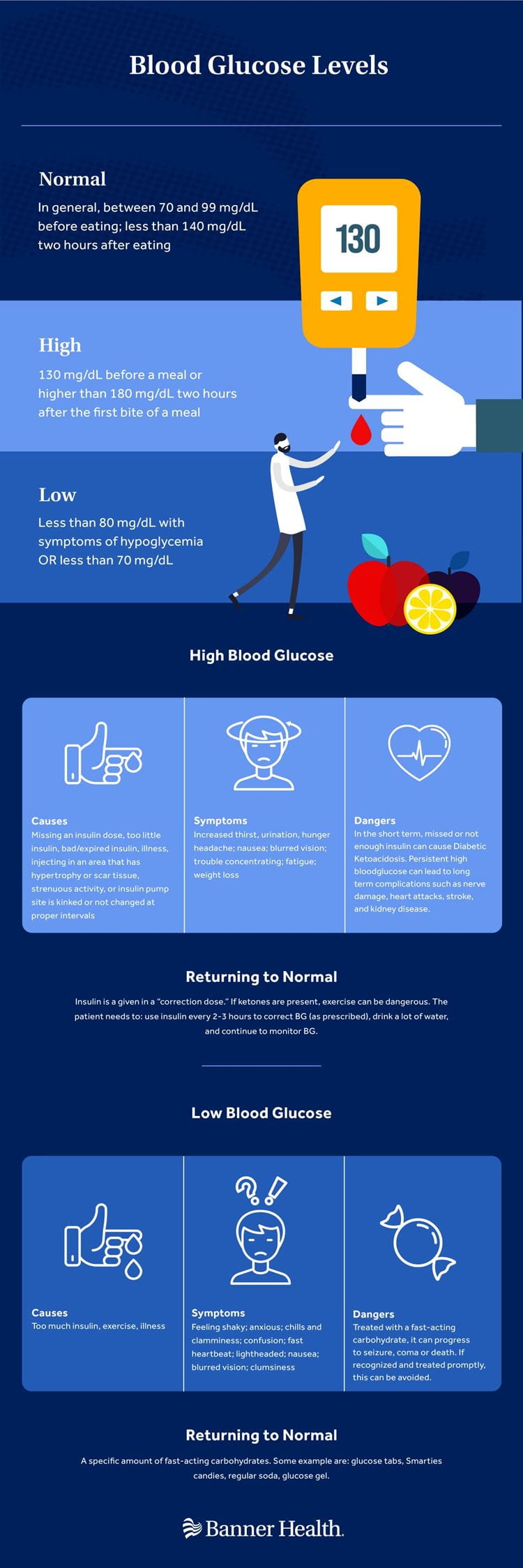 Blood Glucose V2 Infographic
